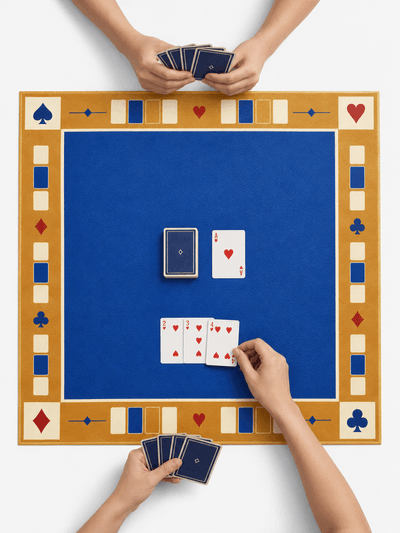 custom rummy mat