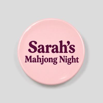 personalised mahjong dice dish