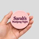 personalised mahjong dice dish