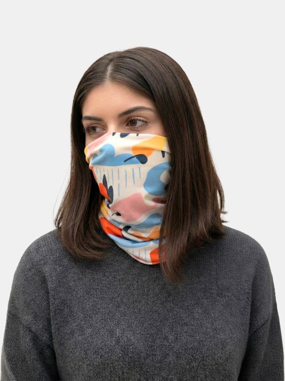 Custom neck warmer