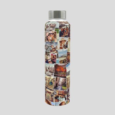 Personalised Glass Water Bottle