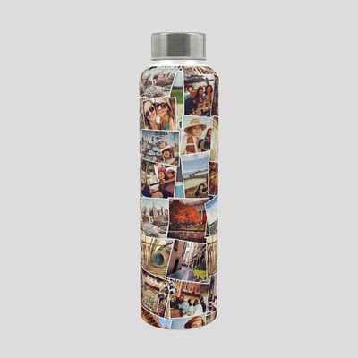 Personalised Glass Water Bottle
