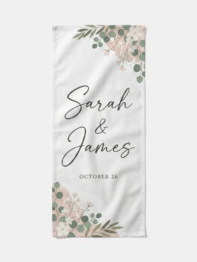 Custom Wedding Banner