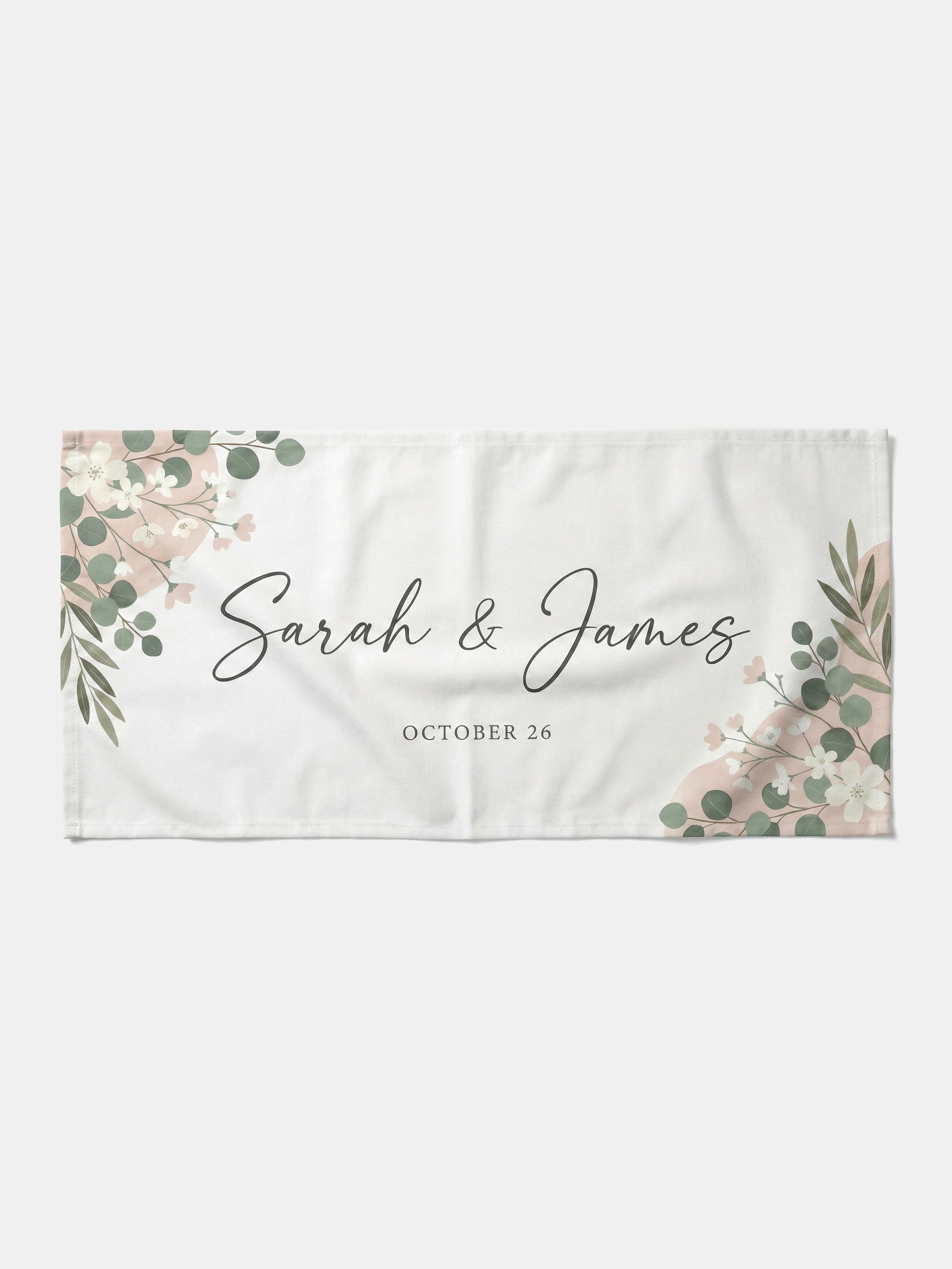 anpassad bröllopsbanner