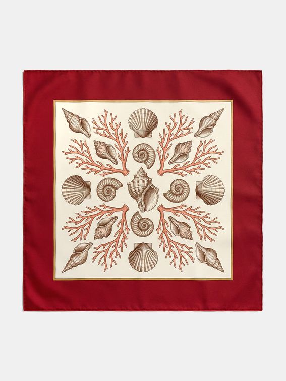 Silk scarf printing