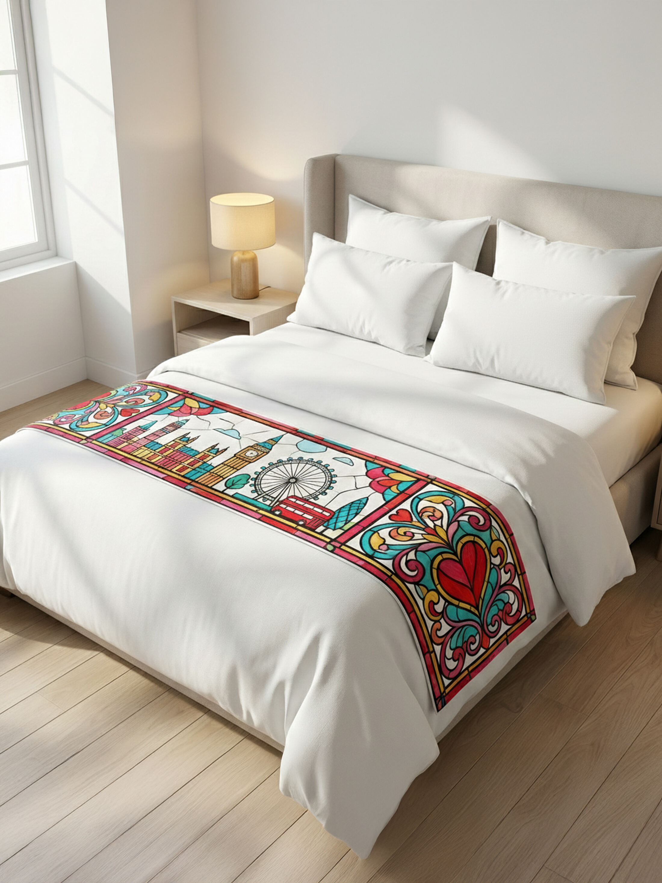 Custom Printed Bed Runners
