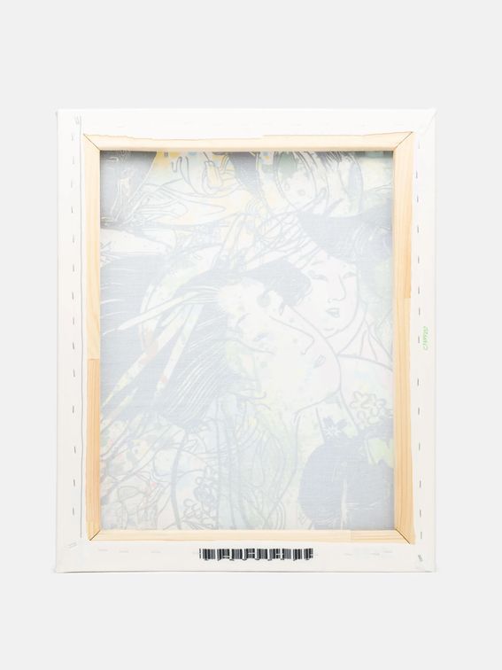 canvas prints back side