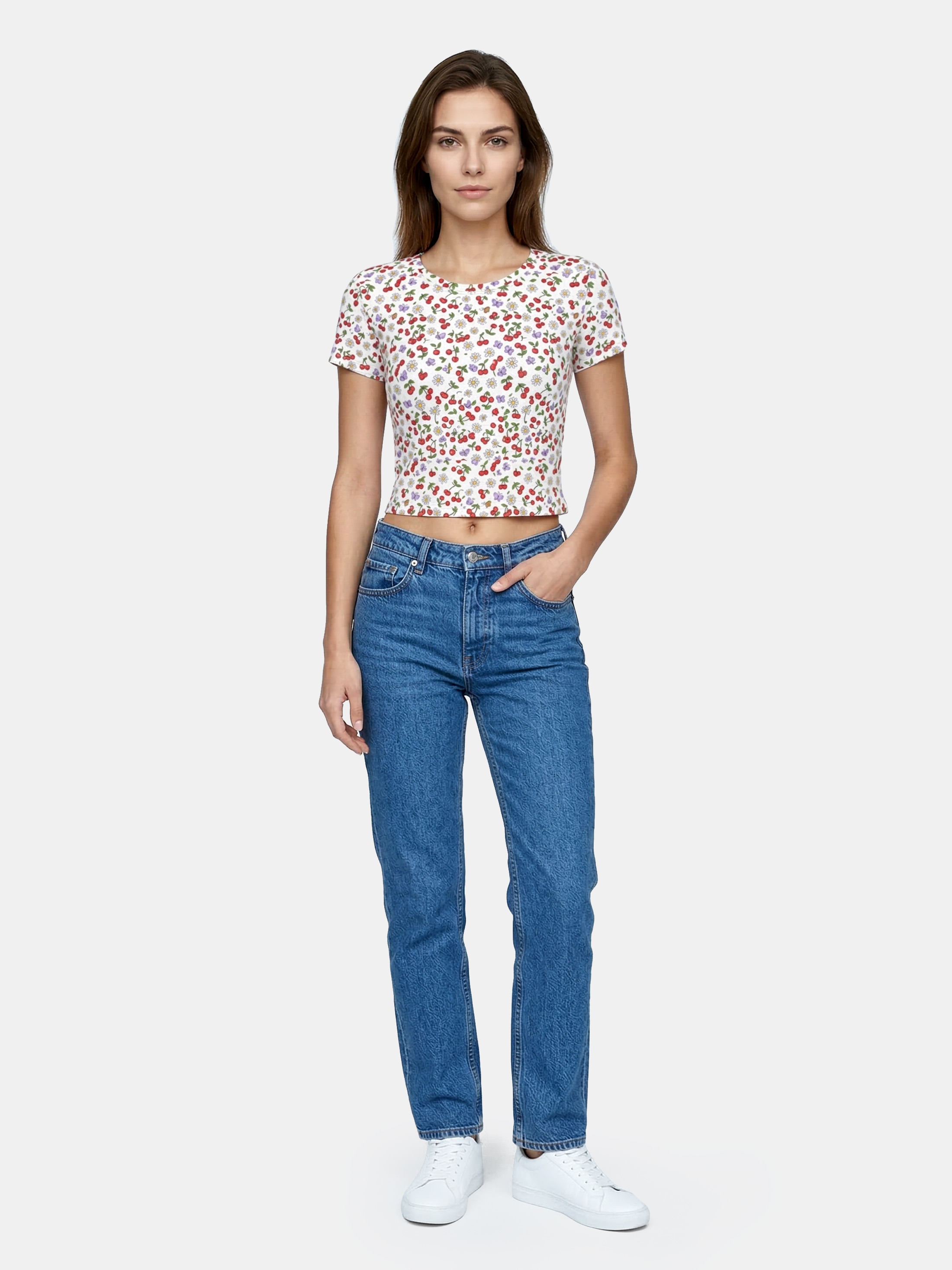 Printed Women's Baby T-Shirt