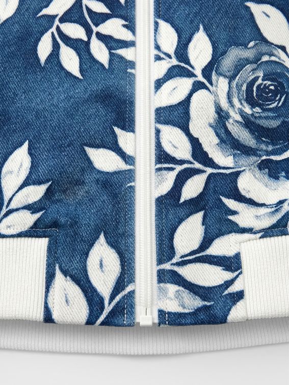 Custom bomber denim jacket for men