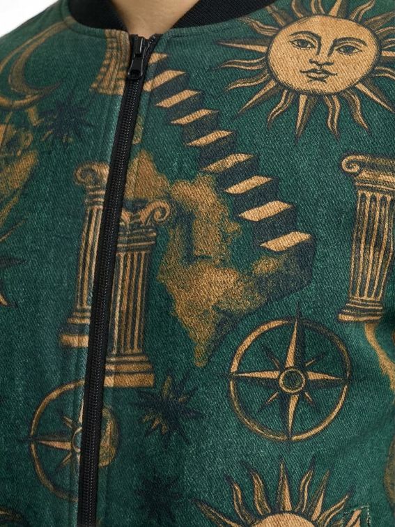 Men's Custom Denim Bomber