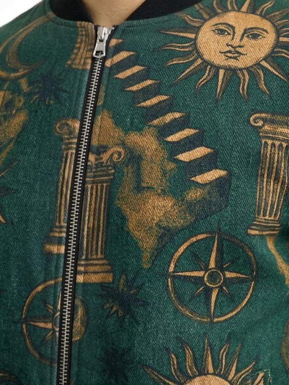 Men's Custom Denim Bomber