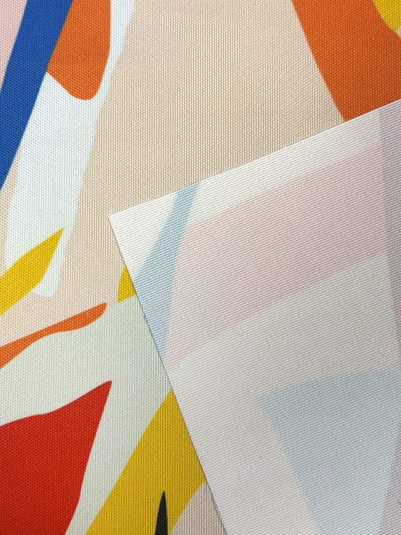 toile imperméable imprimée numériquement