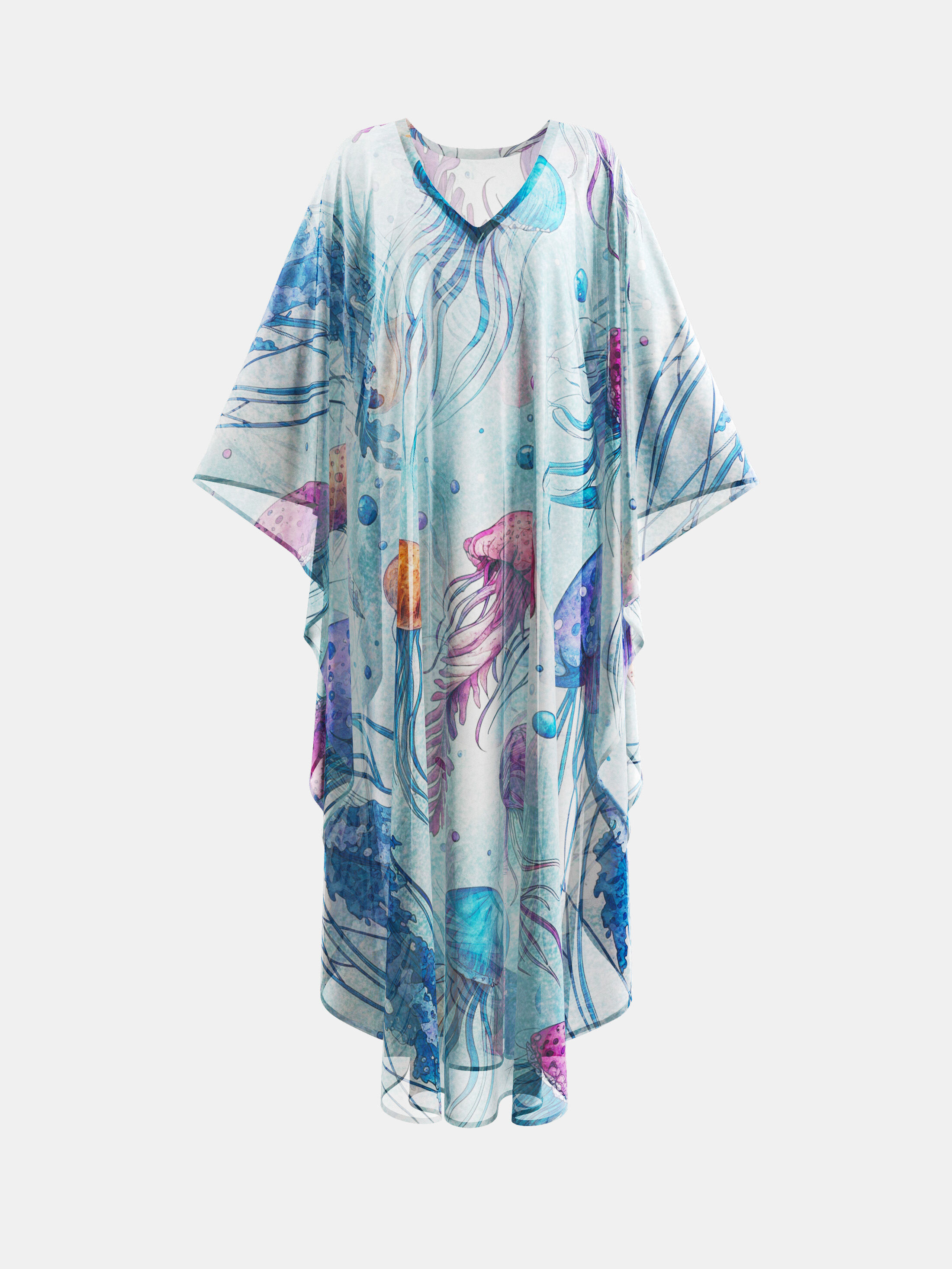 printed kaftan
