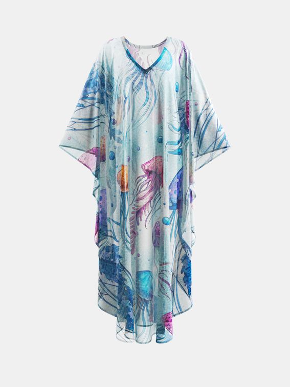 printed kaftan