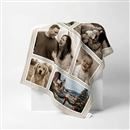 personalised cotton throw blanket