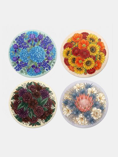 Custom Neoprene Coasters