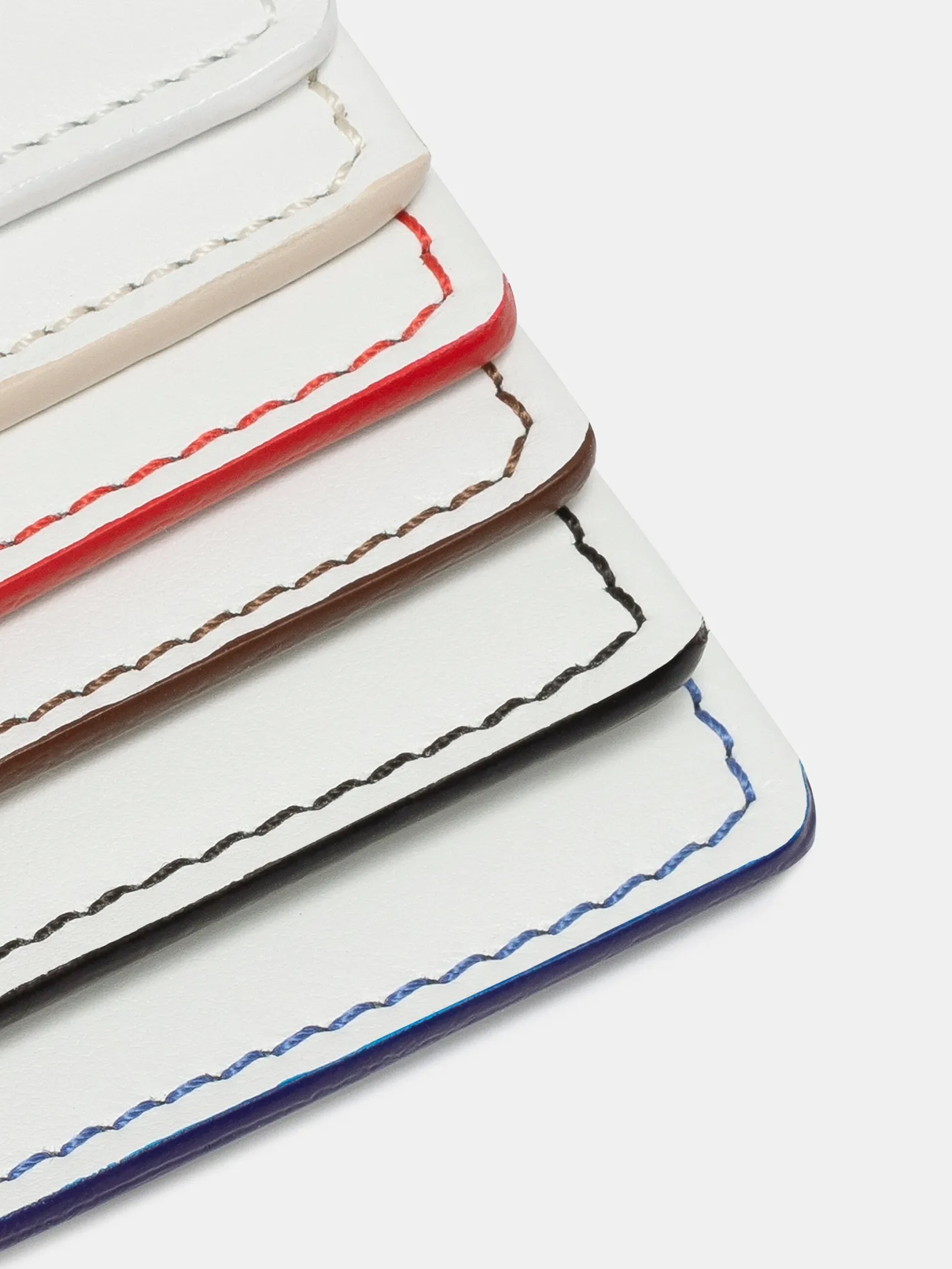 leather bookmark edge painting