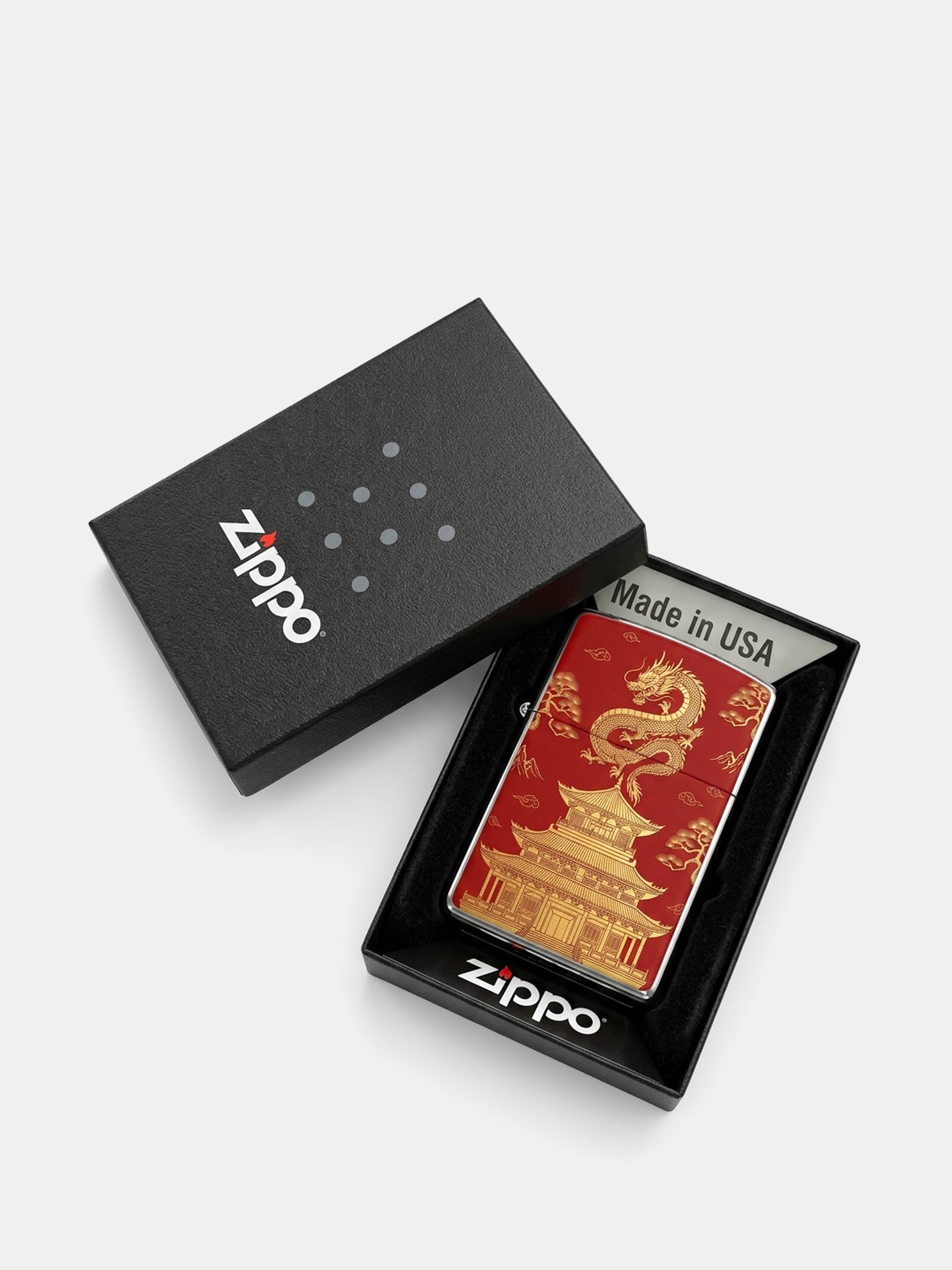 custom zippo lighters with gift box
