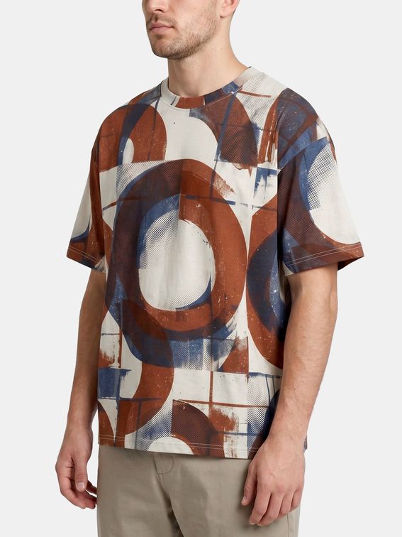 t-shirt oversize imprimé personnalisé