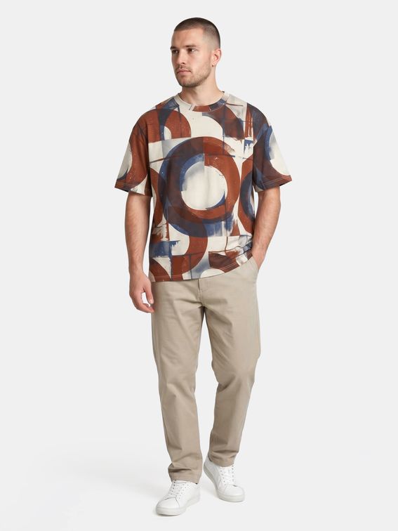 t-shirt oversize imprimé personnalisé