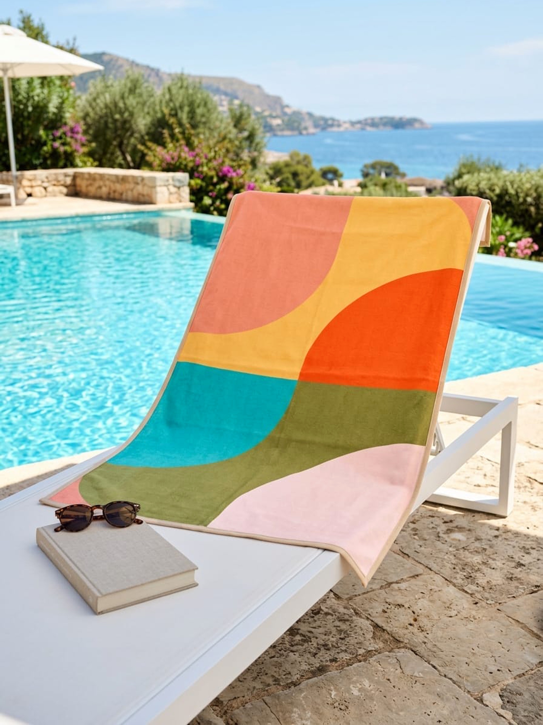 custom printed beach towels