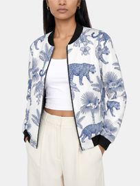 zip bomber jacket women's