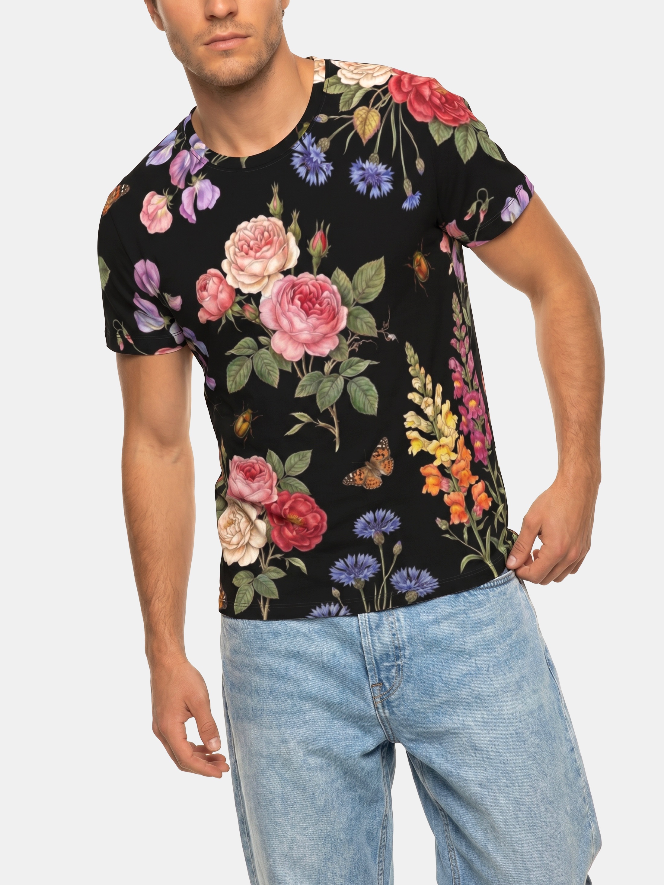 design all over print t shirt
