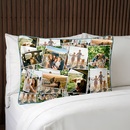 Photo collage oxford pillow case