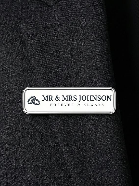 custom design name badges