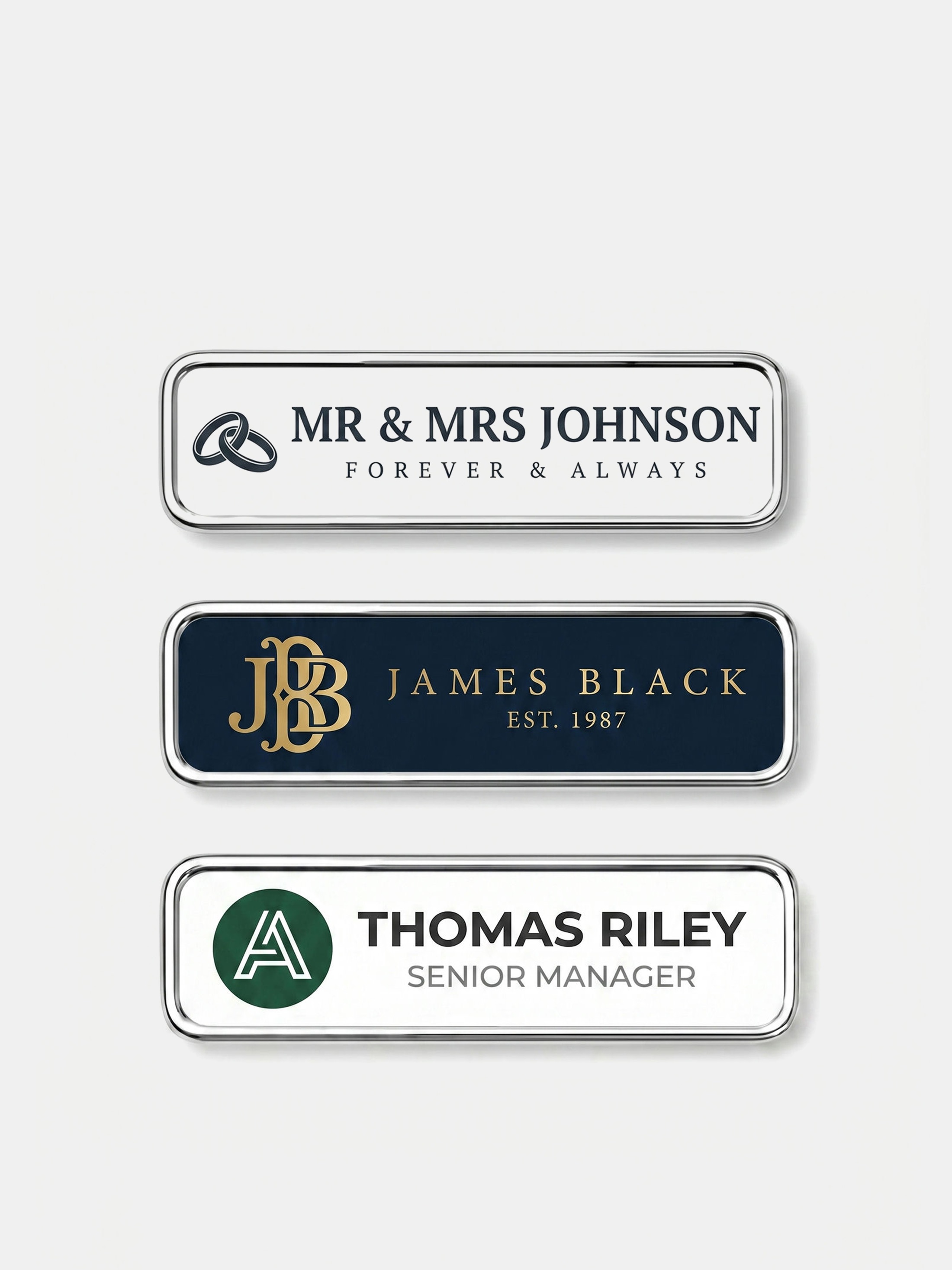 custom name badge