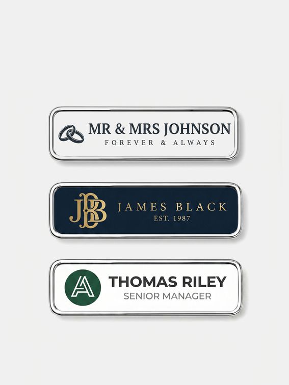 custom name badge