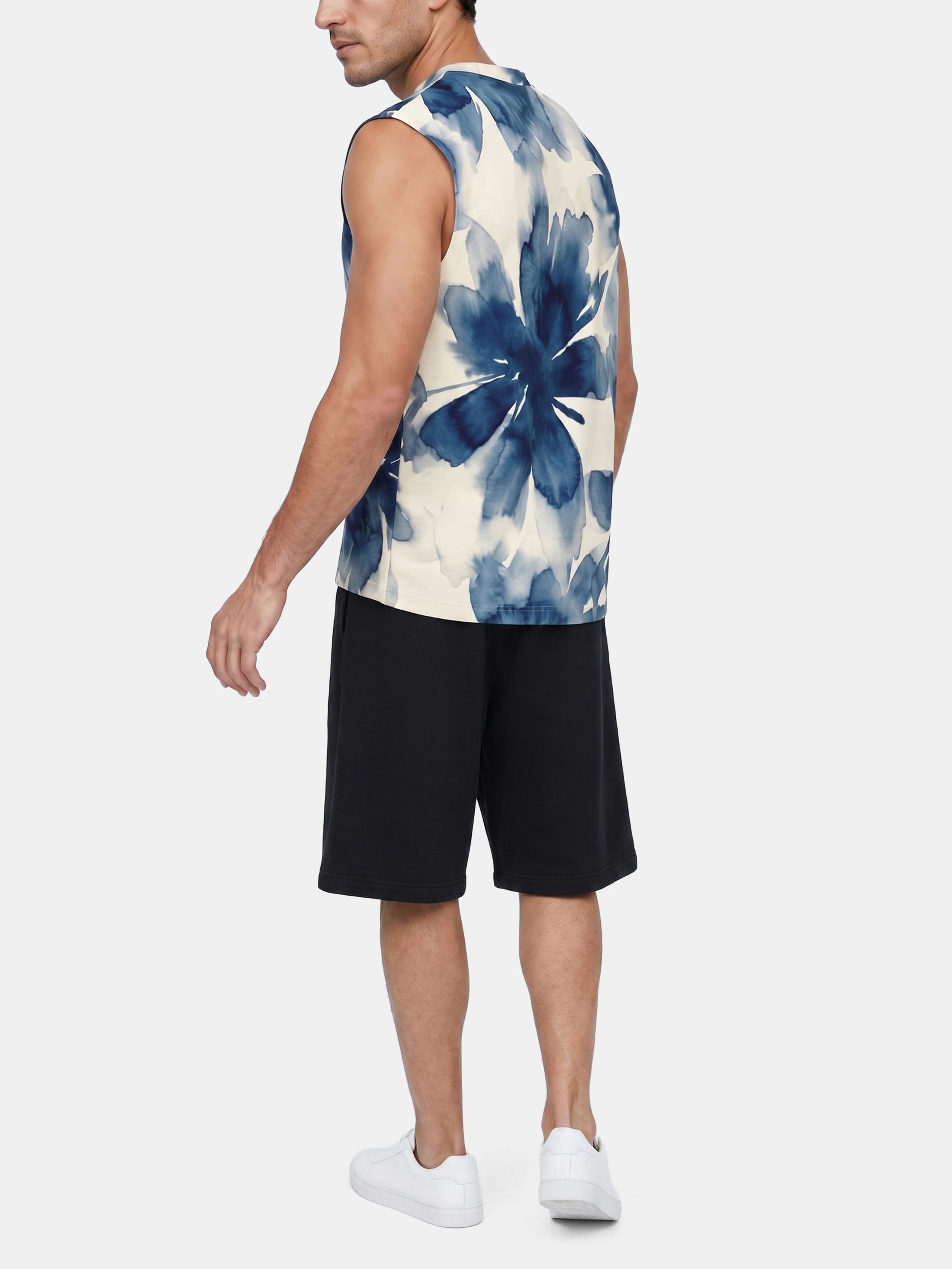 mens custom sleeveless shirt