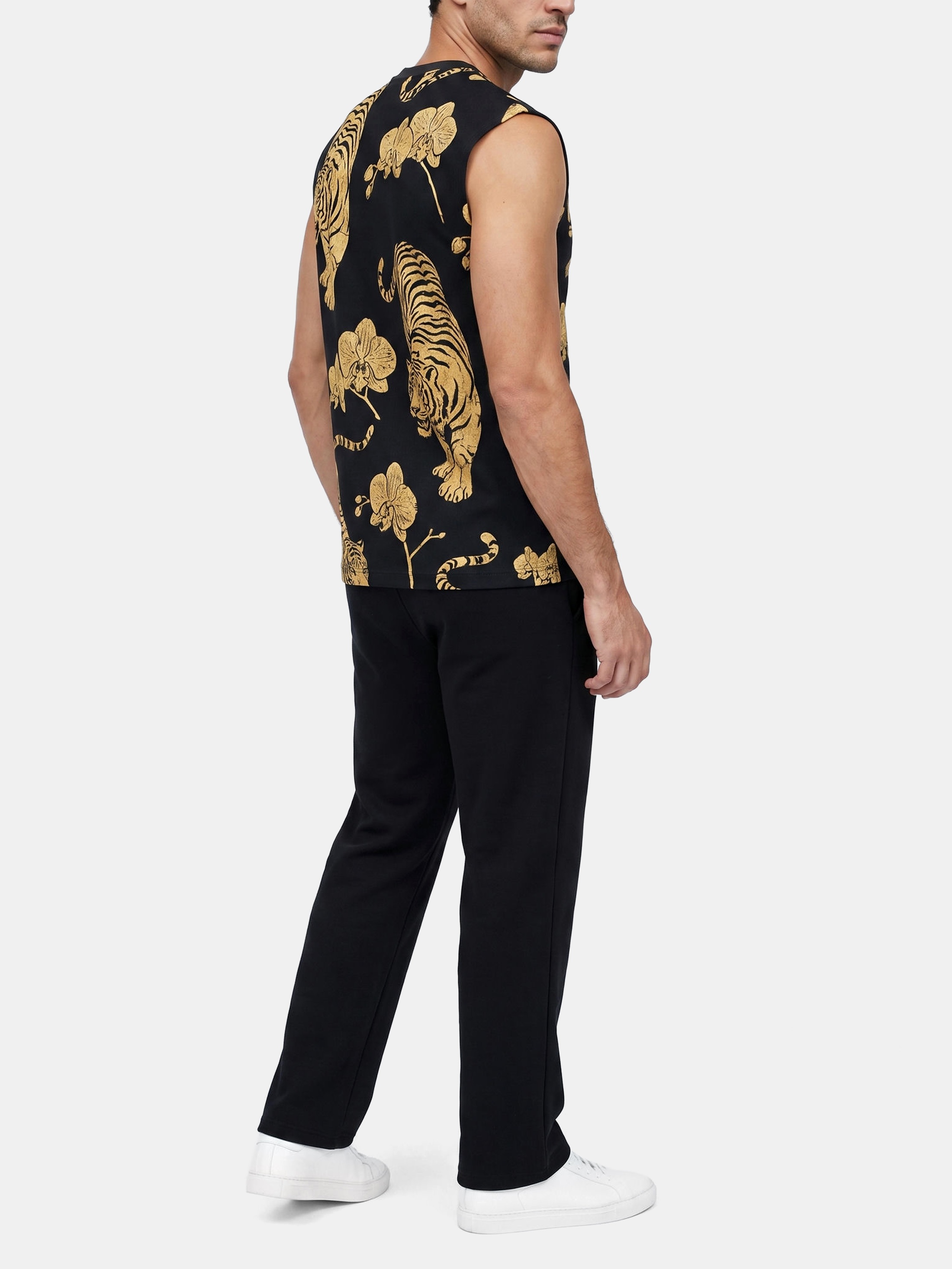 mens custom sleeveless shirt