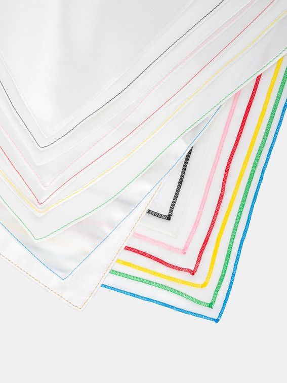 Custom Silk Scarf Thread Colours