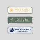 personalised name badge