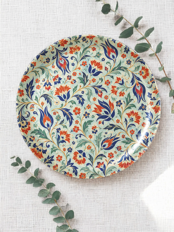 printed plates for the wall