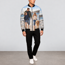 Satin customised Bomber Jacket UK