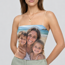 Women's Personalised Photo Strappy Top