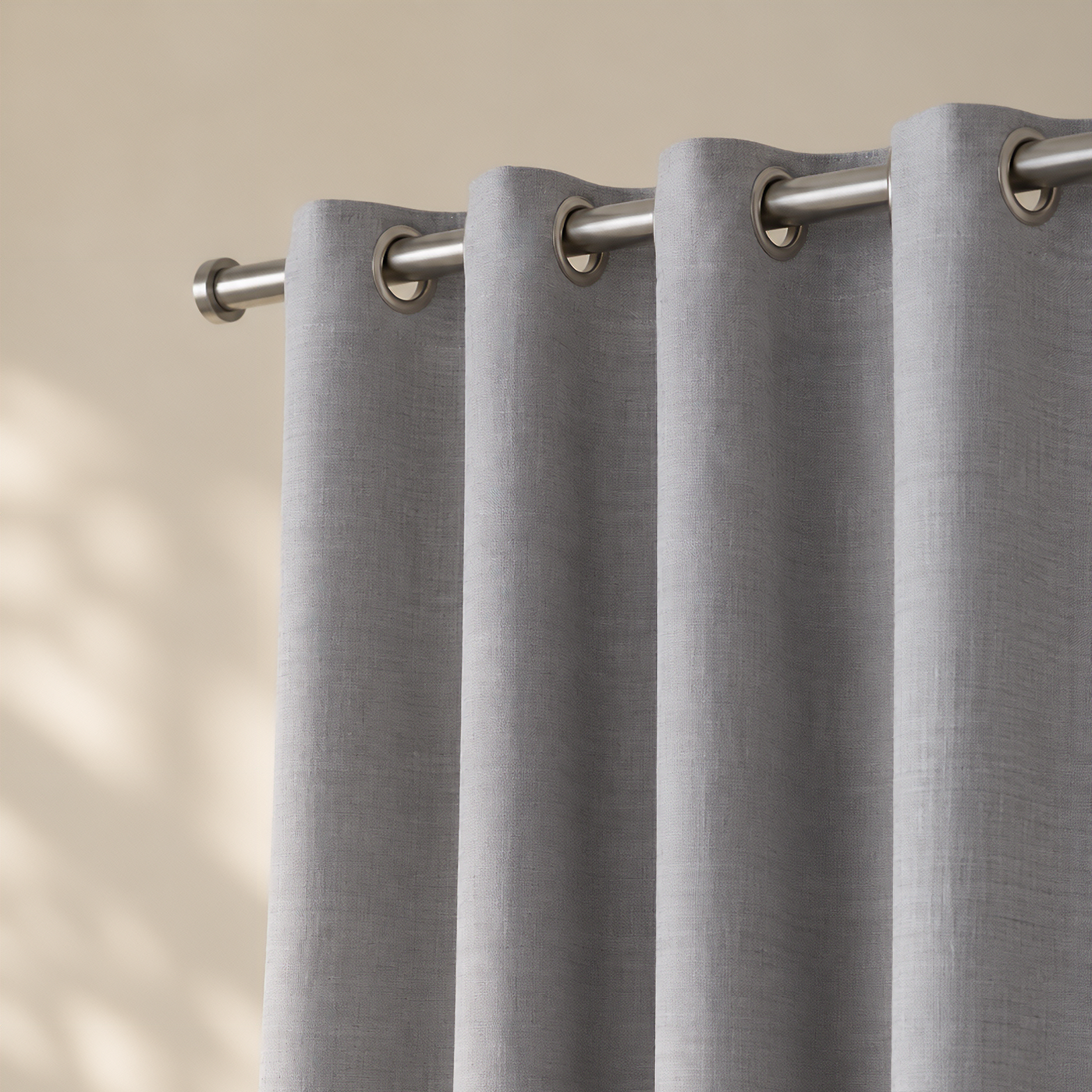 made to measure grey curtains